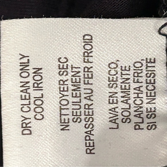 Worth New York Dark Blue Jersey Knit Bat Wing Ruched Top Sz P (Oversized) - Picture 15 of 15